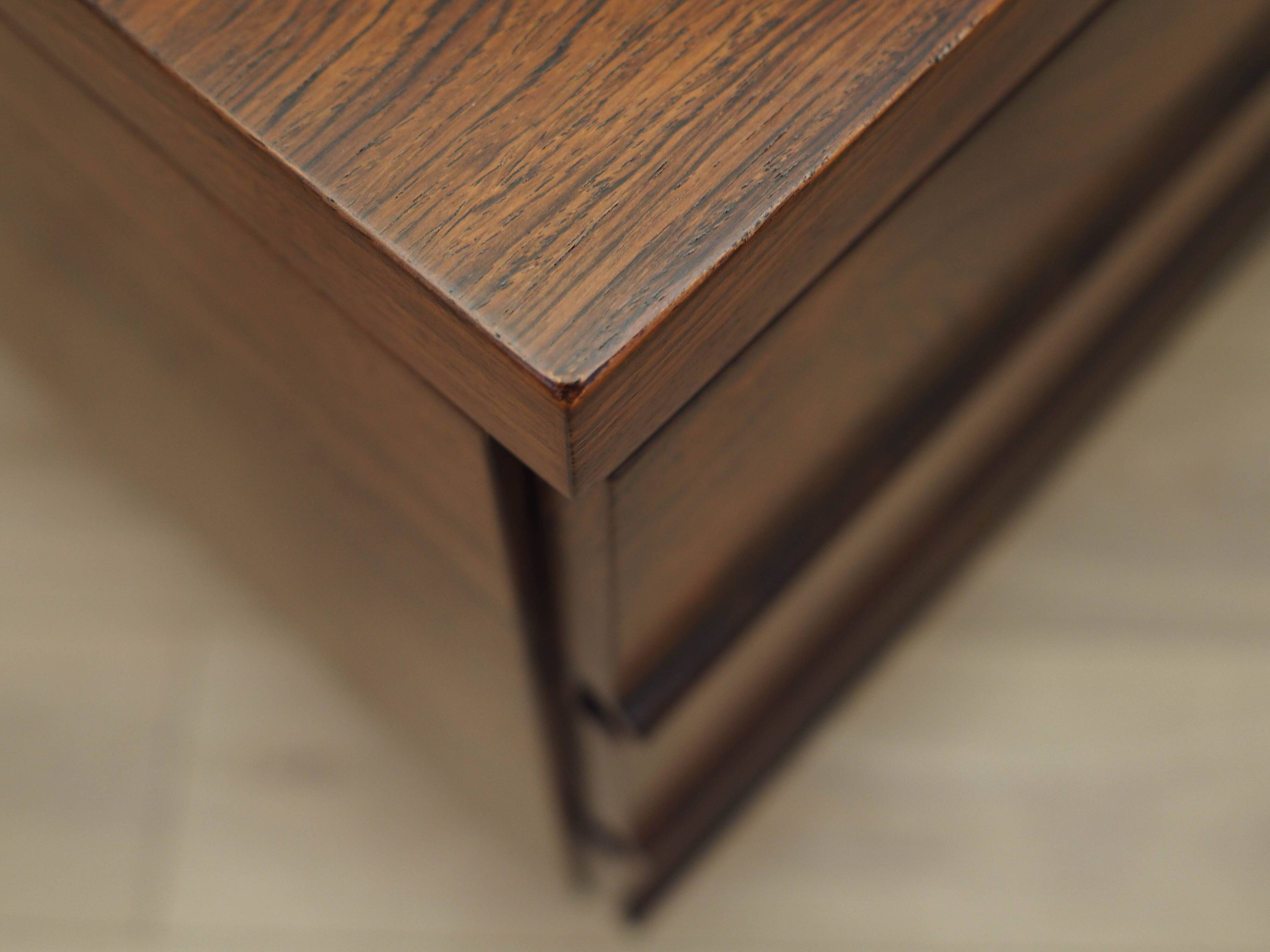 Rosewood desk, Danish design, 1970s, production: Denmark