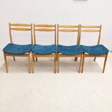 Set of 4 mid-century chairs