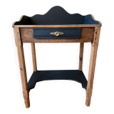 Evier sec style classique en bois