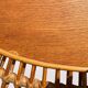 Table basse soleil en rotin