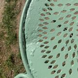 Provence green wrought iron garden room