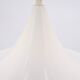 Scandinavian white trumpet pendant, 70s