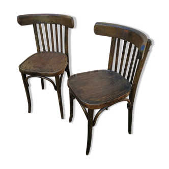 Paire de chaises bistrot
