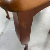 Vintage Louis XV style nesting tables in cherry wood