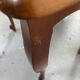 Vintage Louis XV style nesting tables in cherry wood