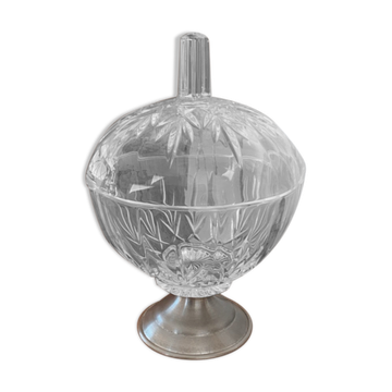 Candy chiseled glass and tin