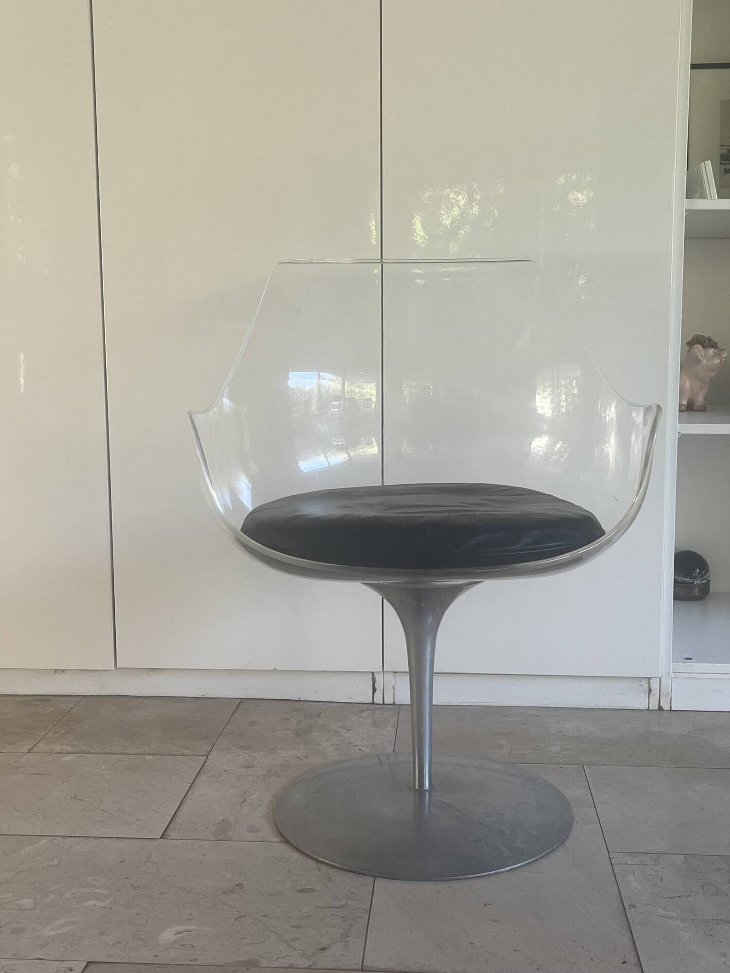 Set of 4 "Champagne Chair" chairs by E & E Laverne – Formes Nouvelles - 60'