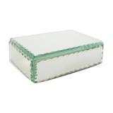 Jewelry box in chiseled mirror