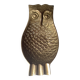 Vintage brass ashtray / pocket emptier – Owl
