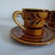 set de 6 tasses à café, vintage, Breton