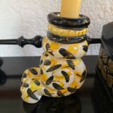 Vintage Handmade Candlestick Duo