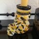 Vintage Handmade Candlestick Duo