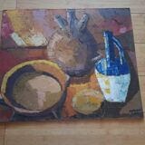 Still life from the 50s, signed