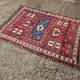 Antique Caucasian Karabakh carpet in 100% wool, late 19th century.