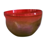 Vintage handmade glass vase