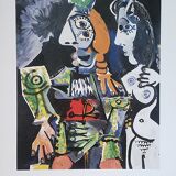 Pablo Picasso Matador E Femme Nue
