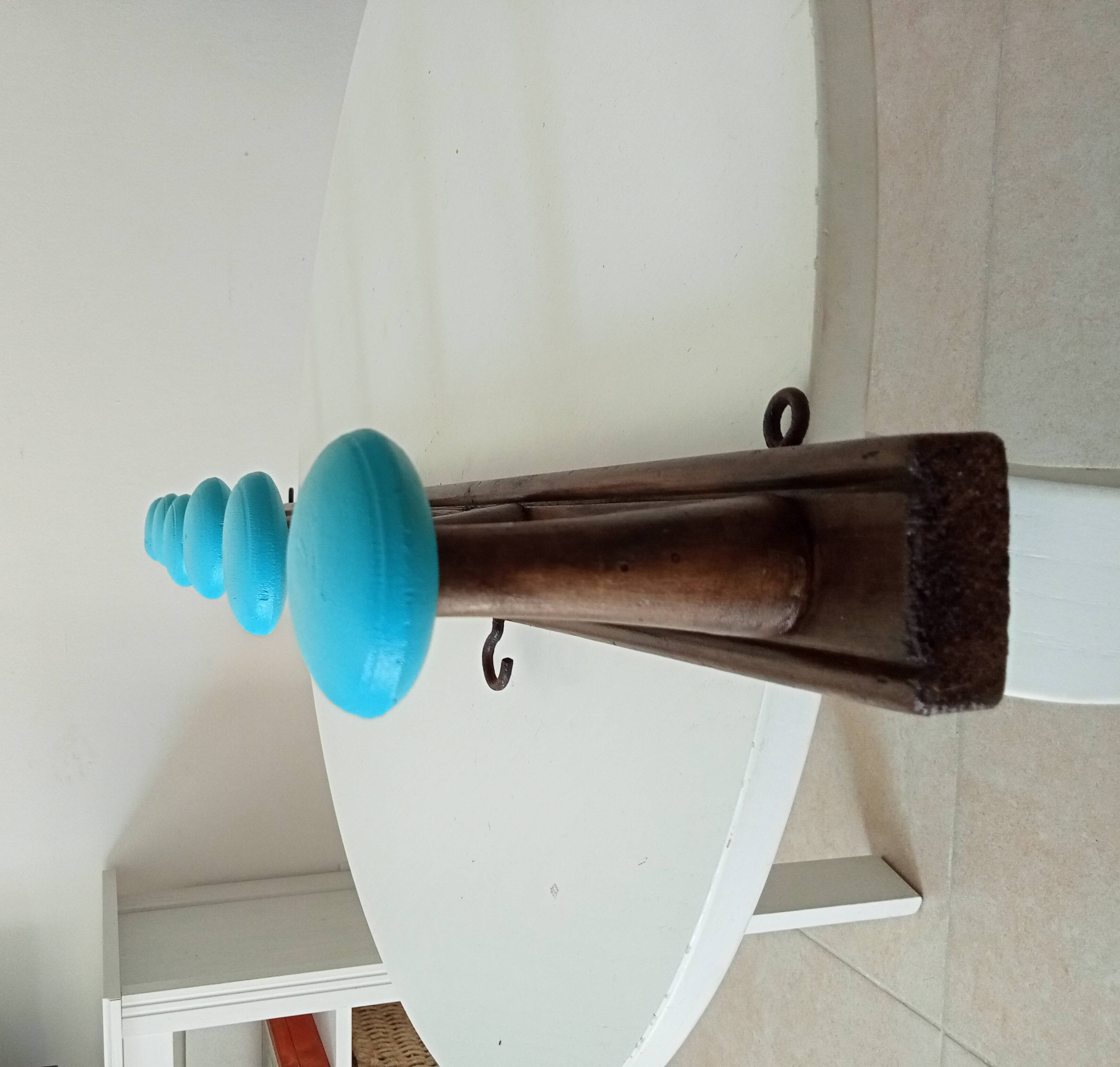 Old wall coat rack from the 40s