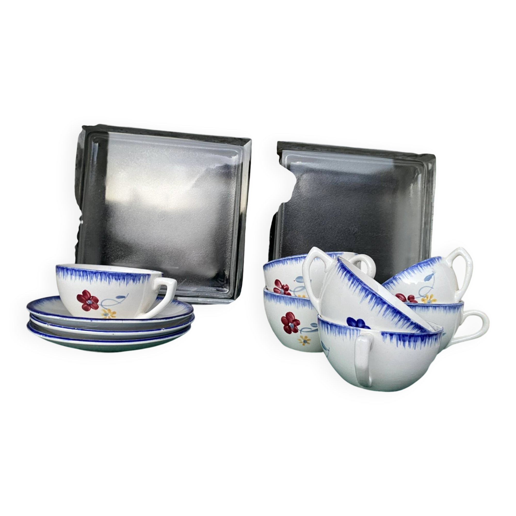 Vintage coffee service Digoin "Mary Lou"