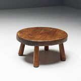 Brutalist Folk Art Coffee Table, France, 19th Century