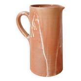 Large stoneware jug with pyrite and white glazes