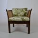 Pair of mahogany chairs model Plexus by Illum Wikkelso for C.F. Christensen in Silkeborg