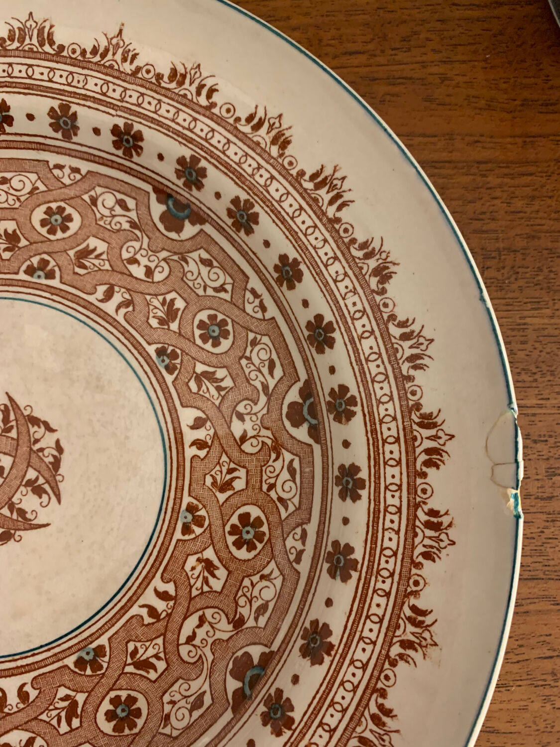 Flat plate - Henri II Longwy