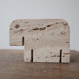 Travertine desk top
