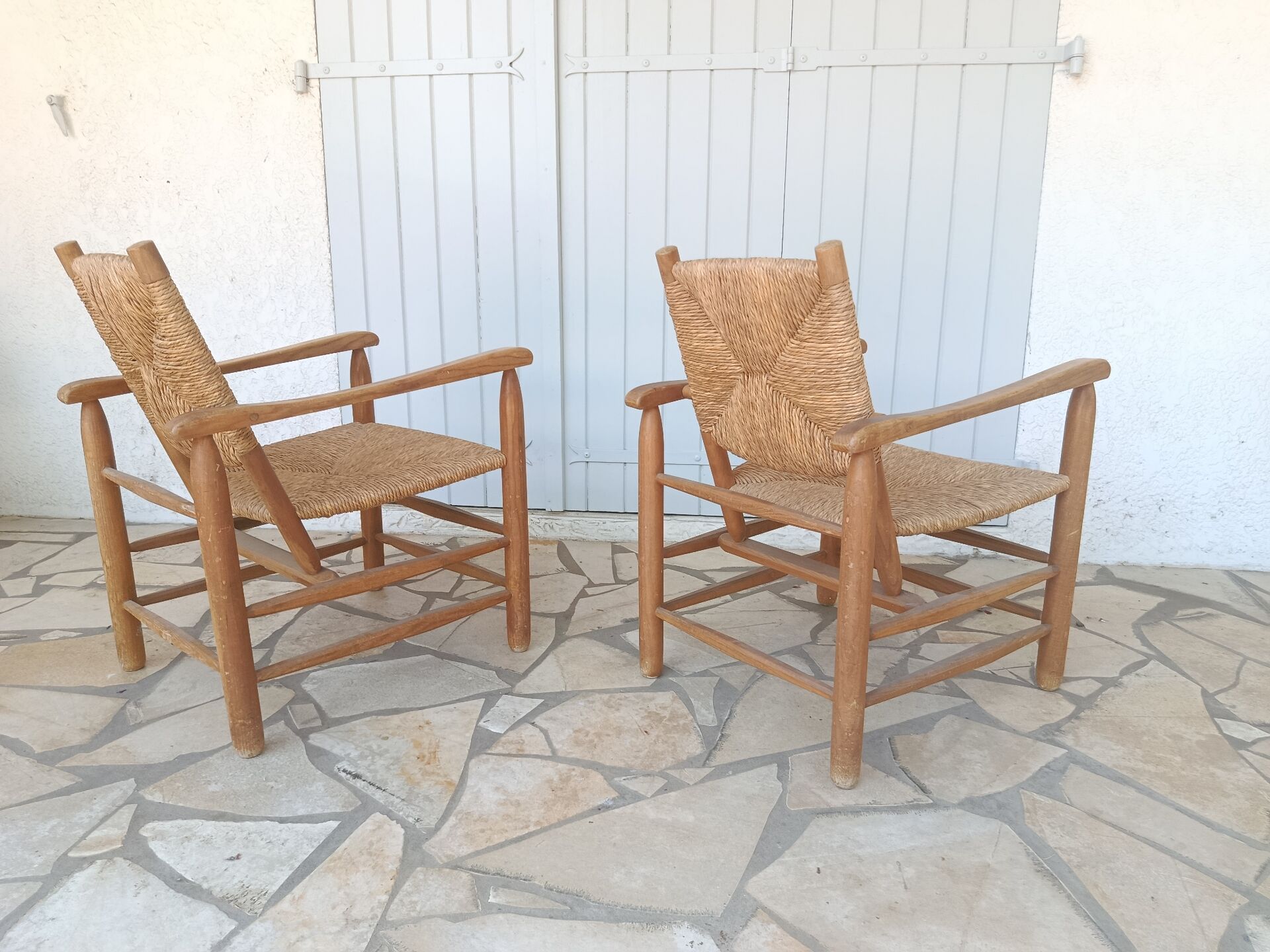 Armchairs no21 Charlotte Perriand