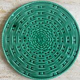Sarreguemines woven ceramic trivet