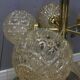 Lustre Sputnik Richard Essig – Verre à bulles en laiton des années 1960