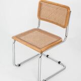 Set of 6 Cesca chairs. Made according to the design by Marcel Breuer. 80s.