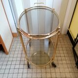 Vintage brass dessert