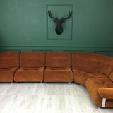 G-Plan vintage retro mid century corner modular 5 seater sofa suite by Km Wilkins