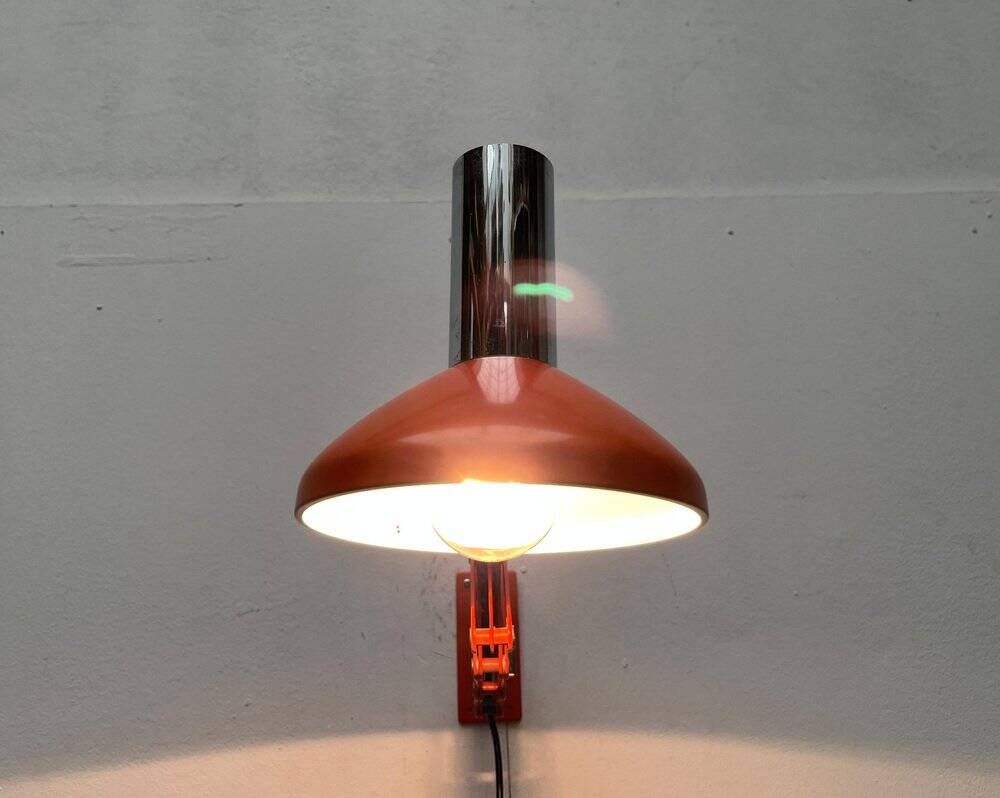 Mid-Century German Space Scissor Wall Lamp by Hustadt Leuchten, 1960s, set of 2