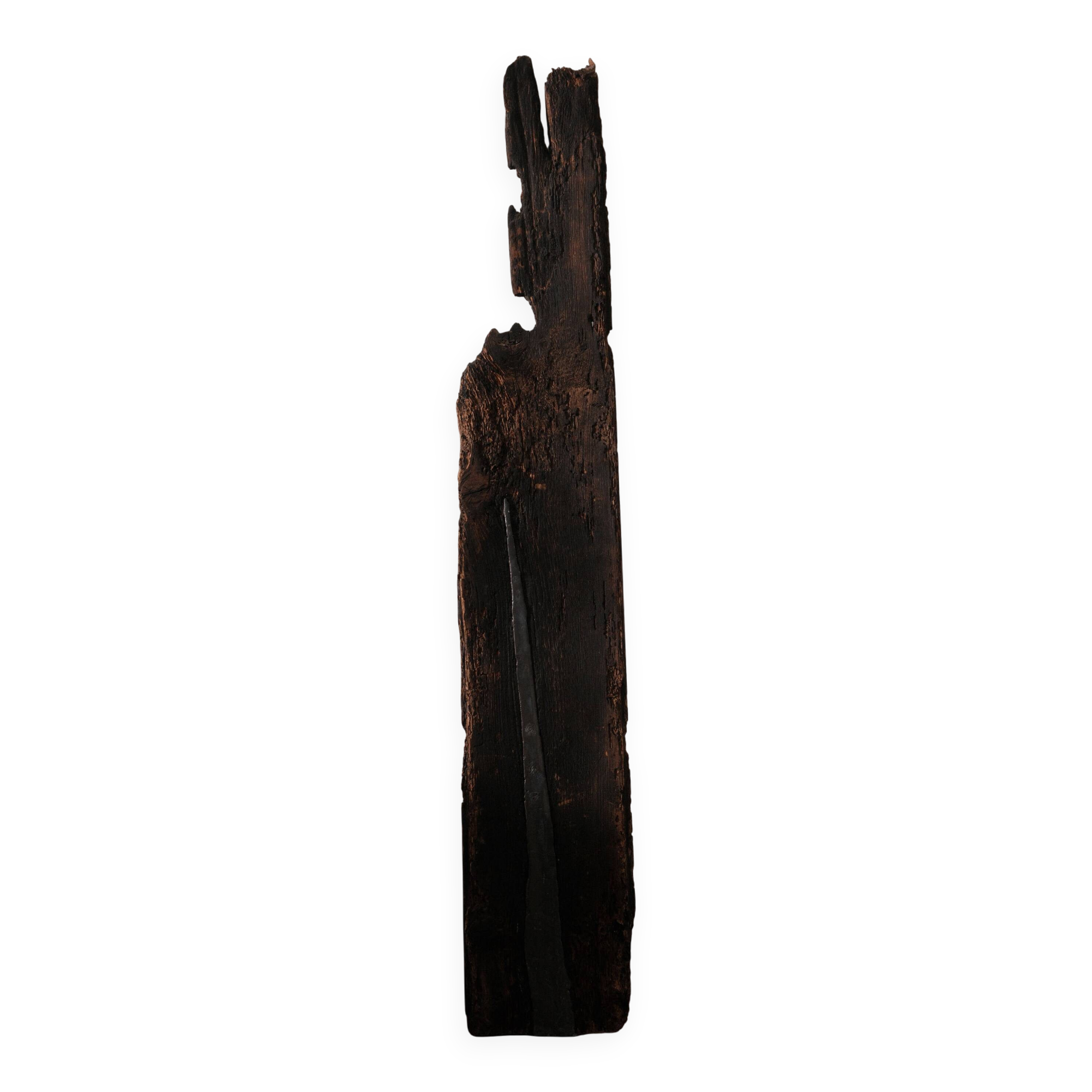Sculpture in wood and lead