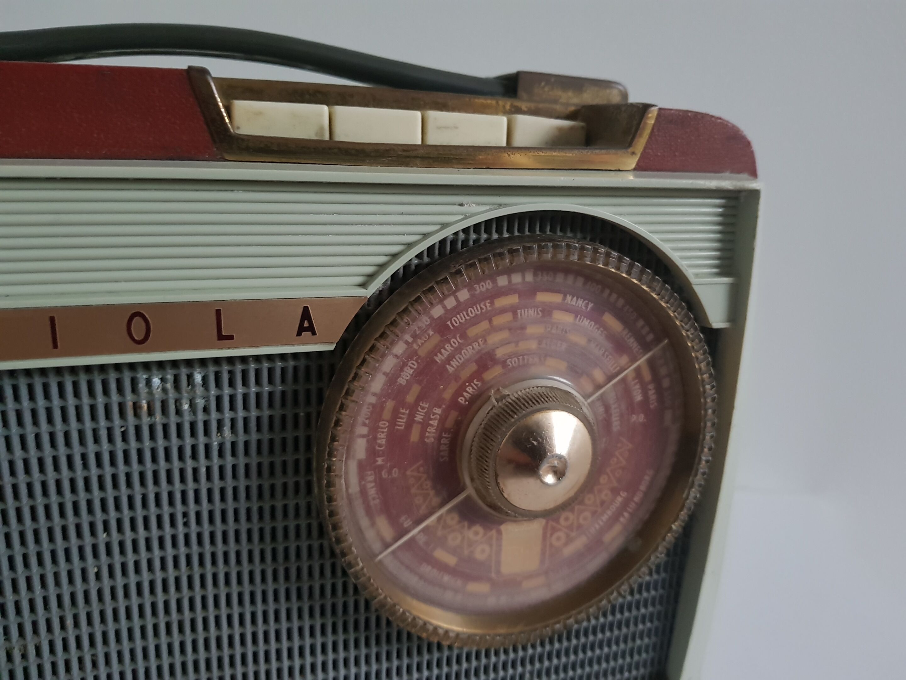 Transistor vintage 1958, radiola