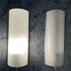 Pair of vintage aluminium bedside wall lights