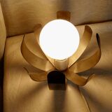 Oxar lamp by Jocelyne Trocme Design 1970 in aluminum