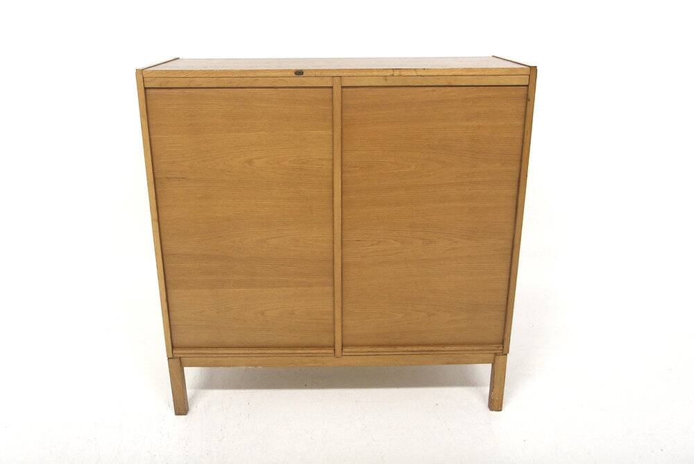 Notary cabinet in oak, Sweden, 1950
