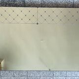 Large engraved wall mirror