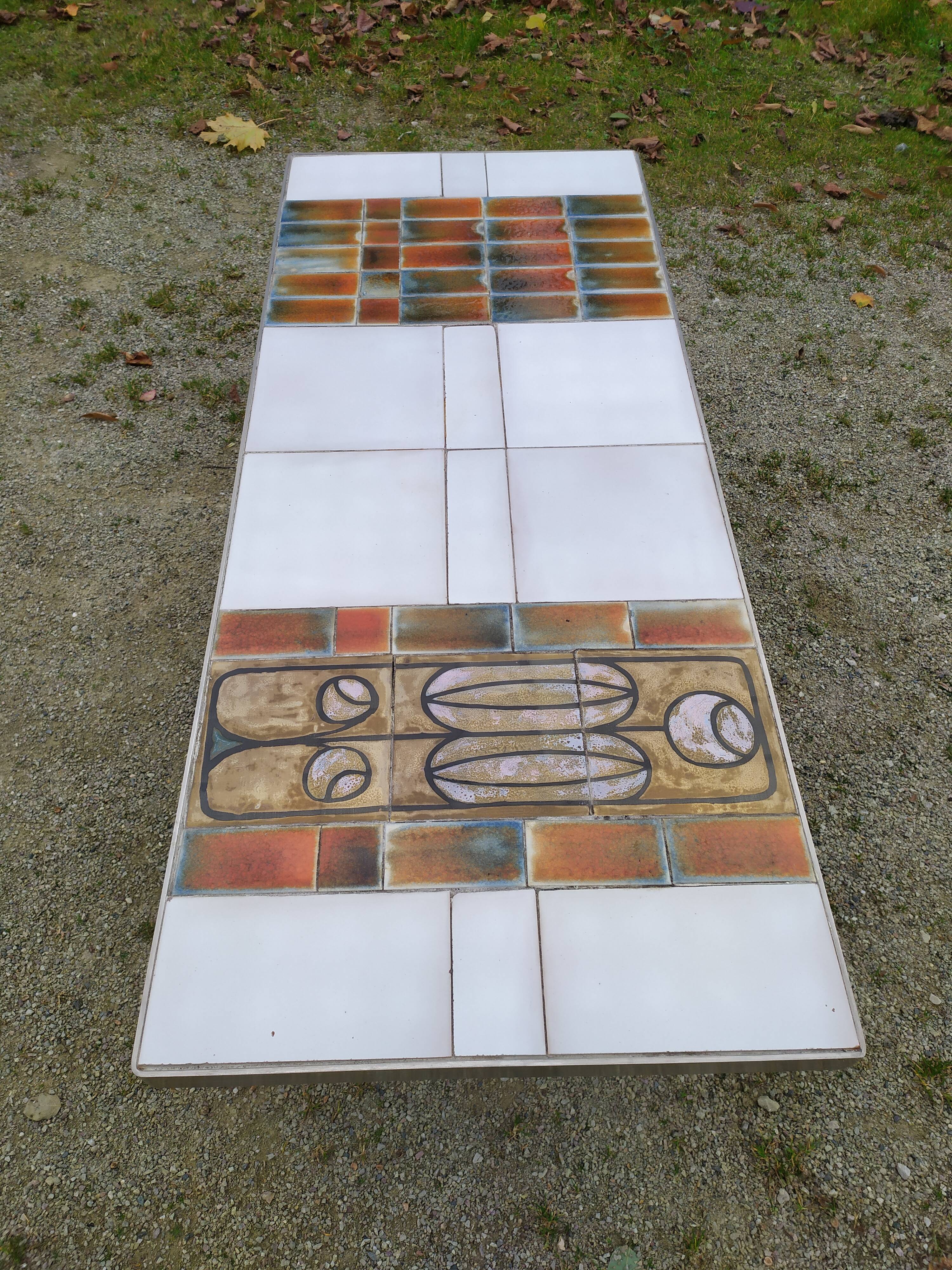 Ceramic coffee table, 60/70