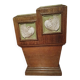 Wood and ceramic stool