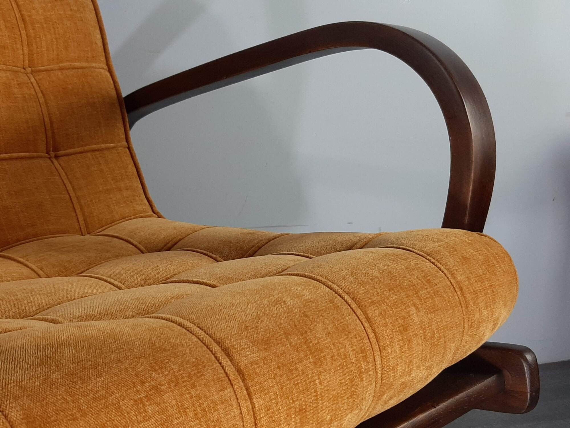 Pair of Armchairs INKA design Kropaček & Kozelka, Czech Mid-Century 1944