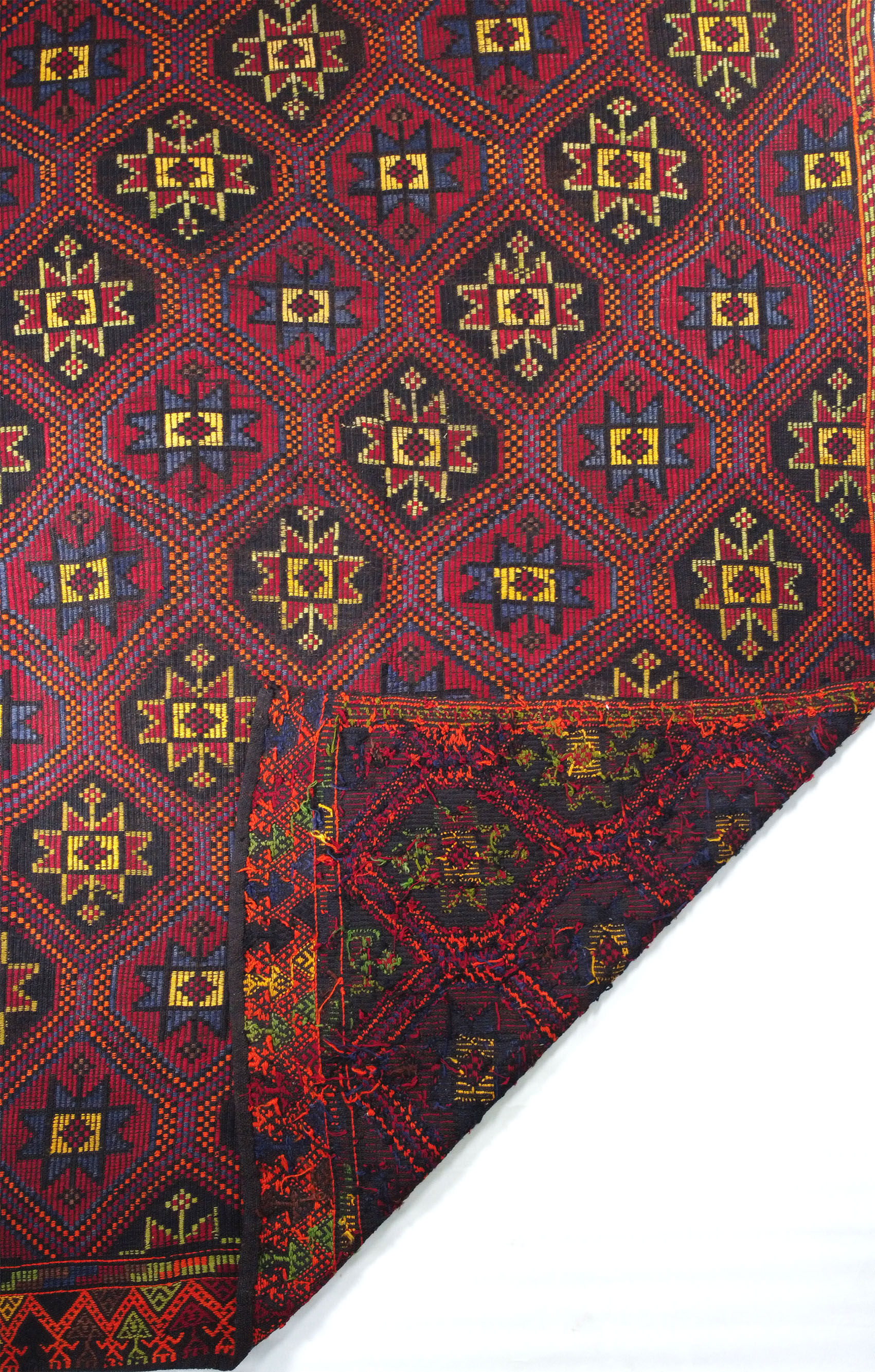 Anatolian handmade kilim rug 365 cm x 181 cm