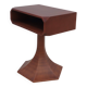 Luigi Massoni revolving side table / console Italy 1960s