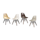 Lot de 4 chaises Eames DSW en fibre de verre vintage