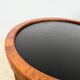 Duo of round coffee tables with a reversible top — Crossed base