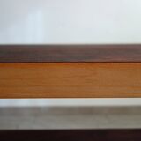 2-tier wooden coffee table from the 50s and 60s