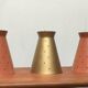 Mid-century perforated metal pendant lamp, 1960s, set of 3