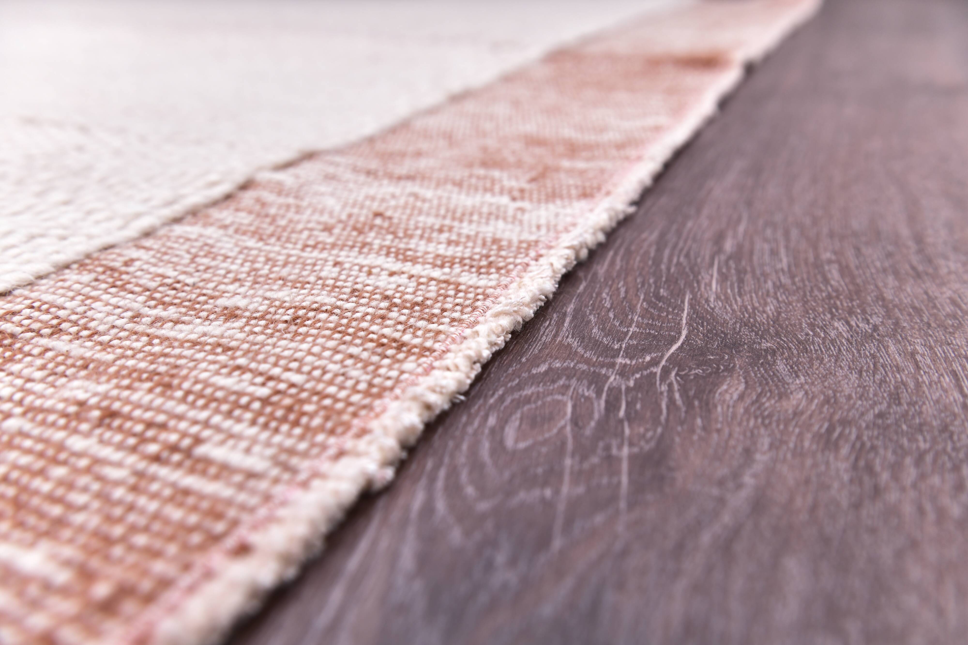 Terracotta wool rugs , 210x130cm small shaggy wool rugs